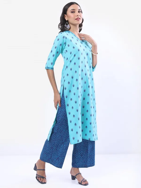 Printed Straight Kurta