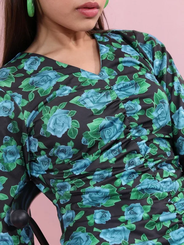 Printed Bodycon Dress