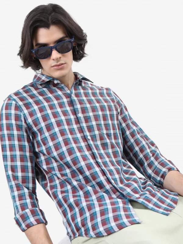 Men Slim Fit Casual Shirt