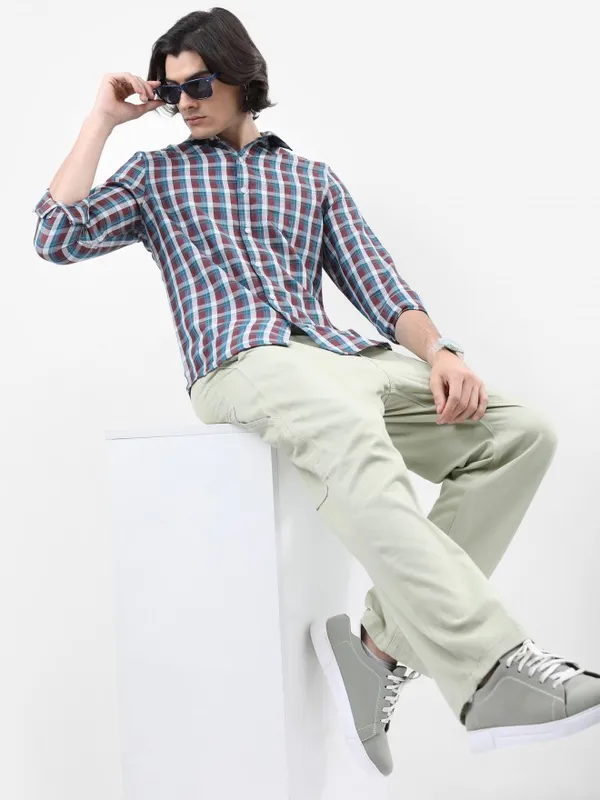 Men Slim Fit Casual Shirt