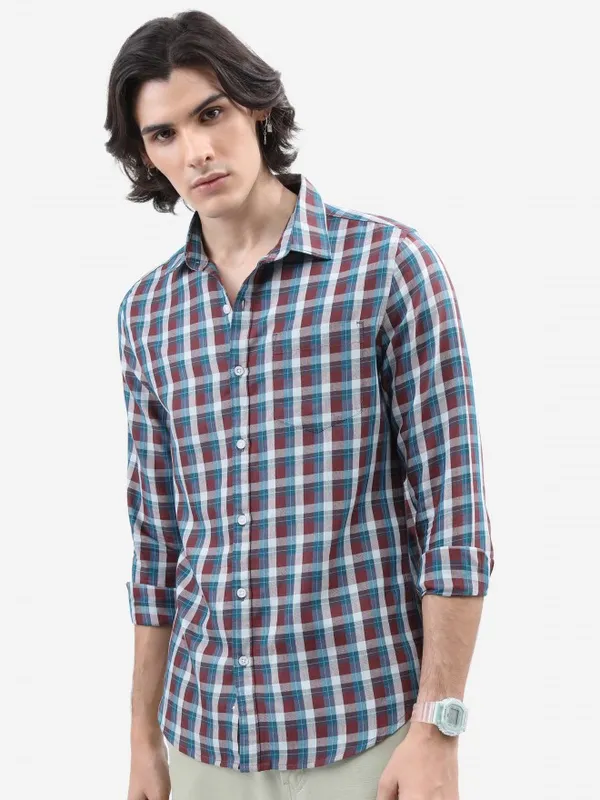 Men Slim Fit Casual Shirt