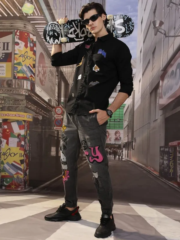 Men Slim Fit Casual Shirt