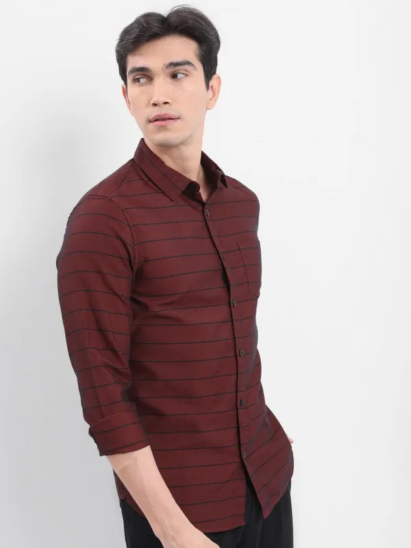 Men Slim Fit Casual Shirt