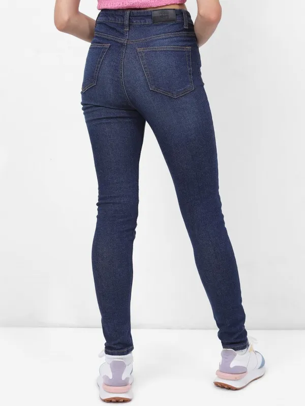  Tokyo Talkies Women Blue Skinny Fit Clean Look Jeans