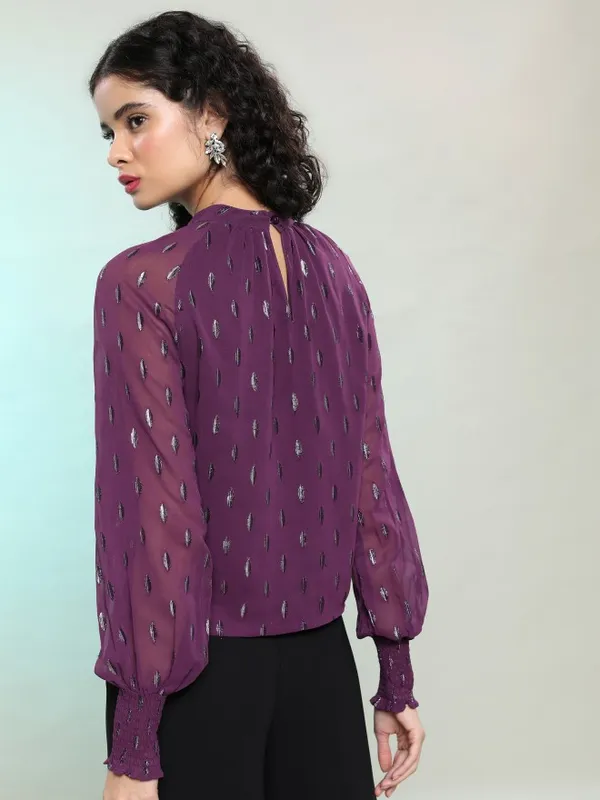 Self Design Regular Top