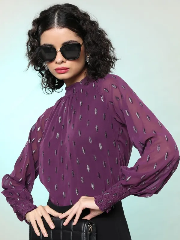 Self Design Regular Top
