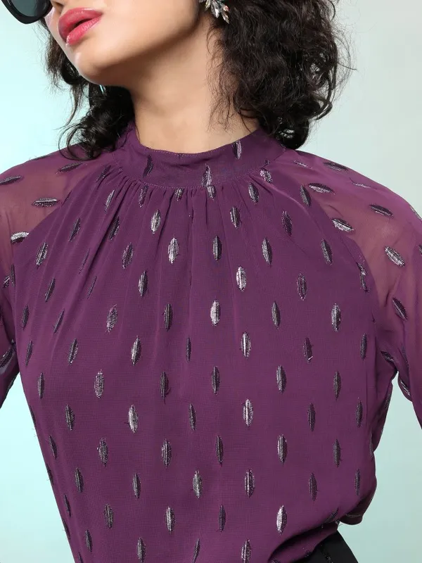 Self Design Regular Top
