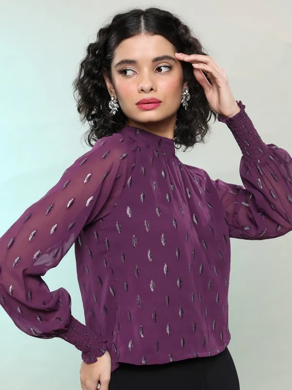 Self Design Regular Top