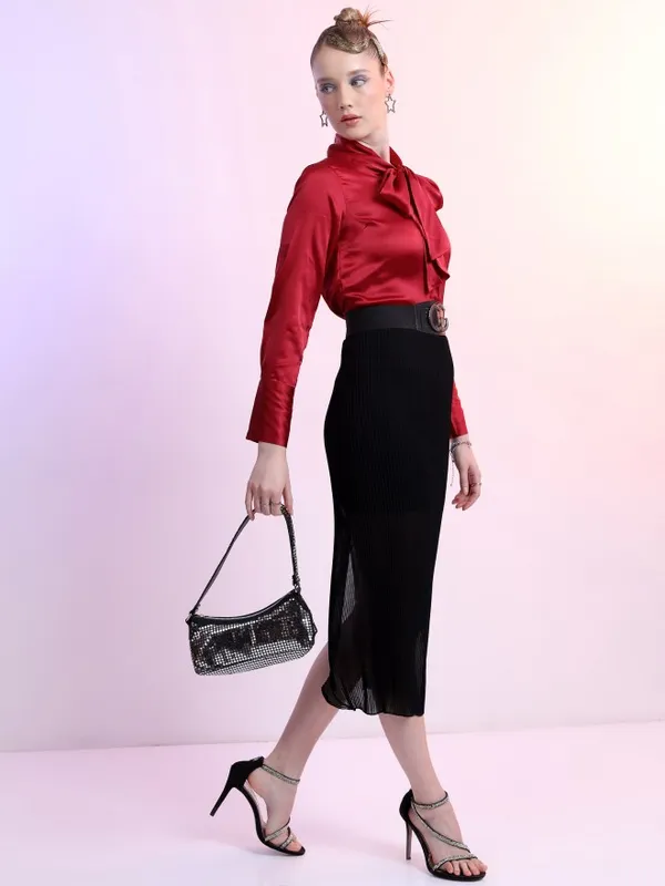 Women Solid Casual Shirt