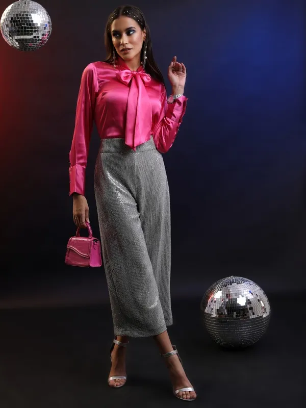 Women Solid Casual Shirt