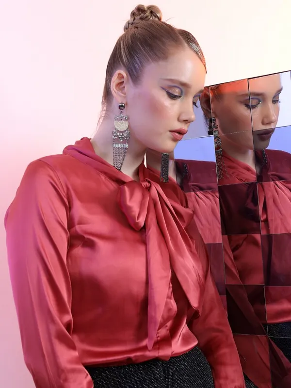 Women Solid Casual Shirt