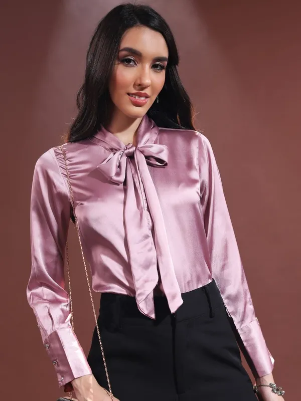 Women Solid Casual Shirt