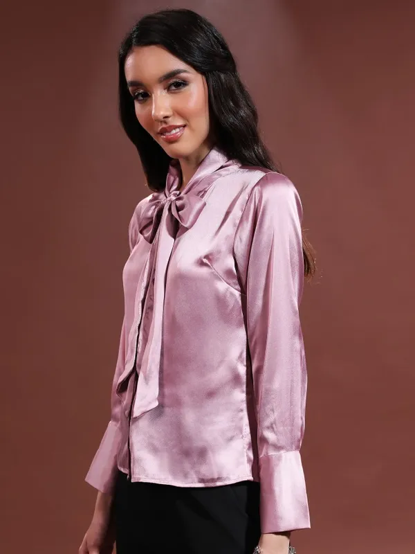 Women Solid Casual Shirt