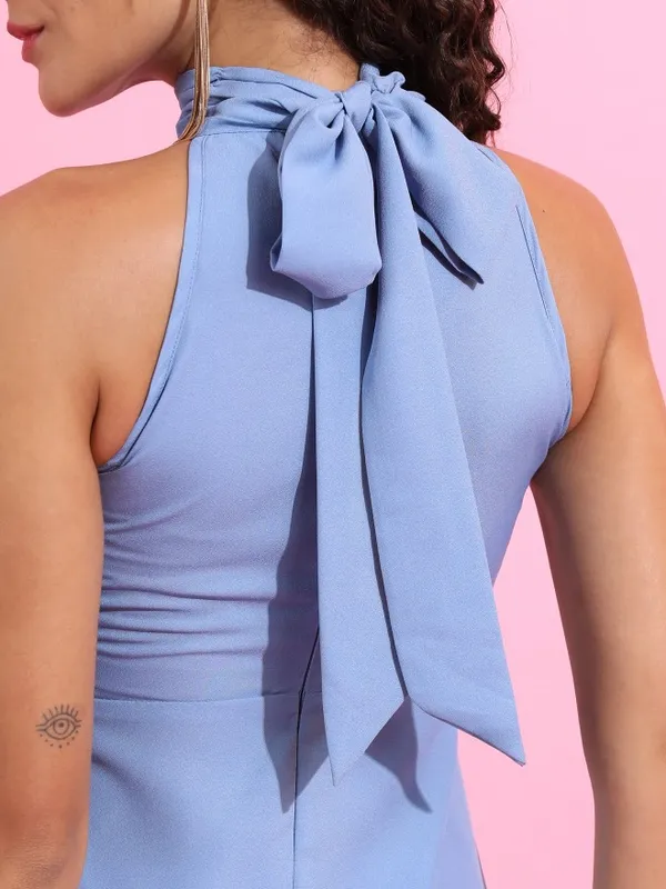 Solid Empire Dress