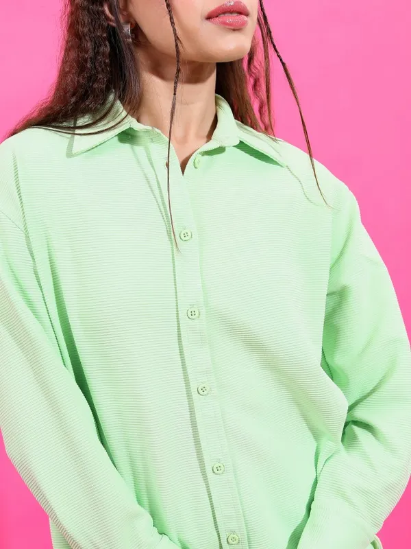  Tokyo Talkies Women Green Co-Ords