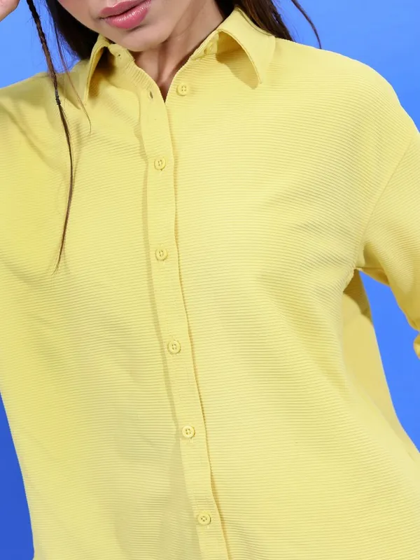  Tokyo Talkies Women Yellow Co-Ords