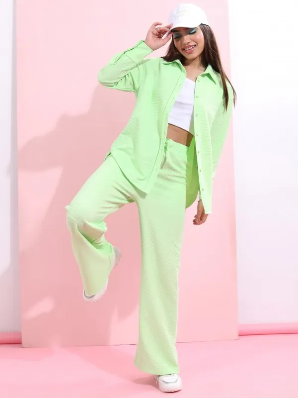 Women Shirt With Trouser Co-ords