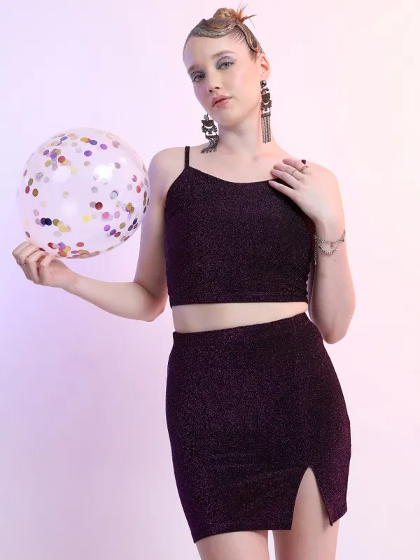 Women Top With Skirt Co-ords