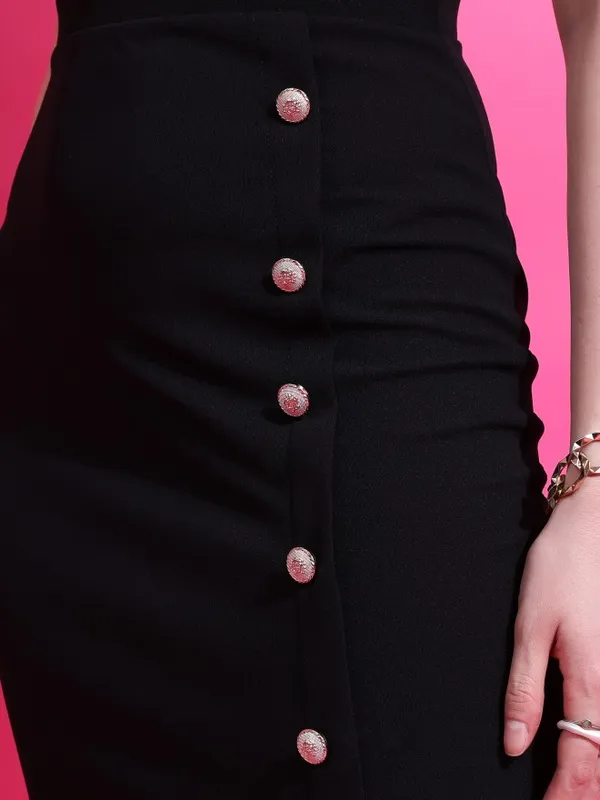  Tokyo Talkies Women Black Mini Skirts