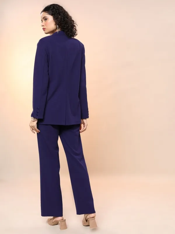  Tokyo Talkies Women Navy Blue Co-Ords