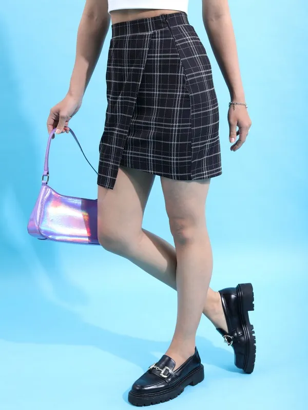  Tokyo Talkies Women Black Mini Skirts