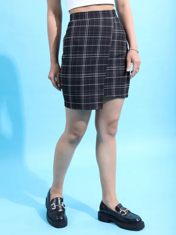  Tokyo Talkies Women Black Mini Skirts