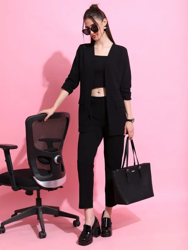 Women Solid Blazer