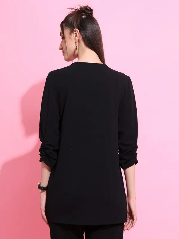 Women Solid Blazer