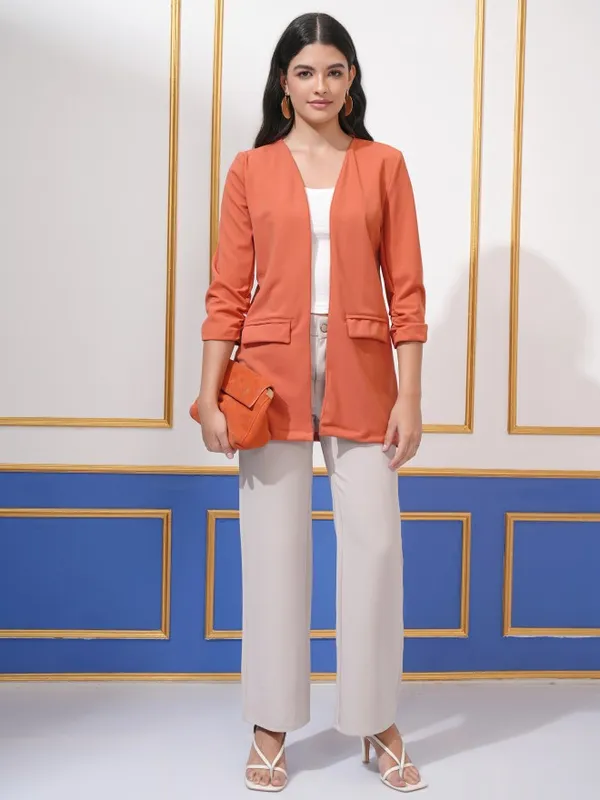 Women Solid Blazer