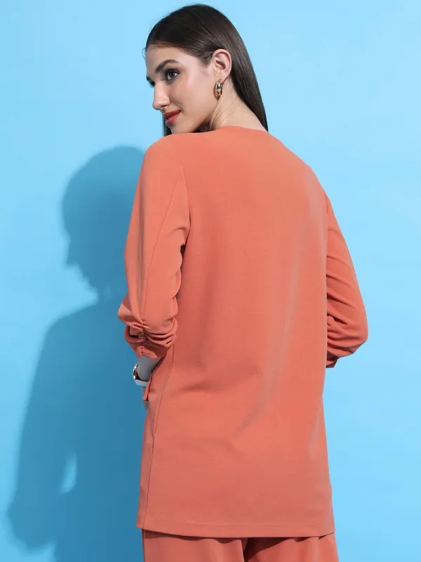 Women Solid Blazer