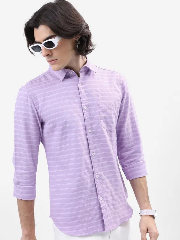 Men Slim Fit Casual Shirt