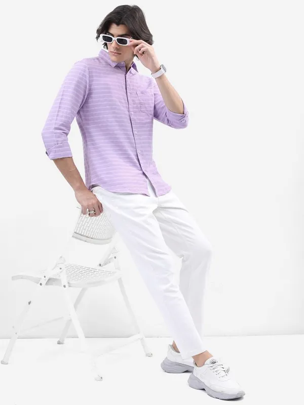 Men Slim Fit Casual Shirt
