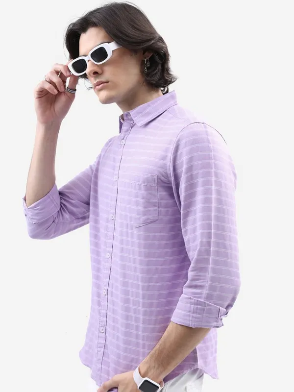 Men Slim Fit Casual Shirt