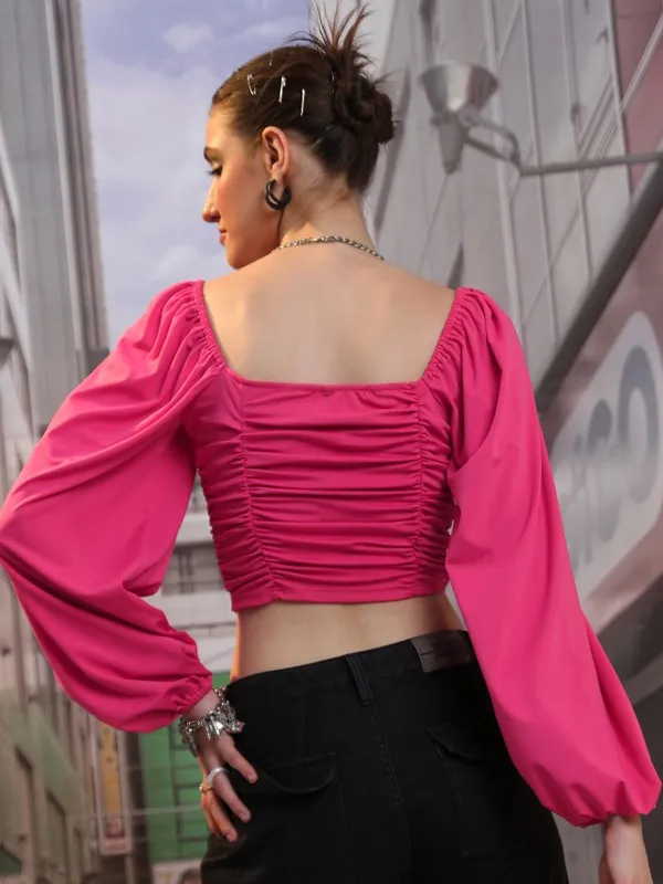 Solid Fitted Top