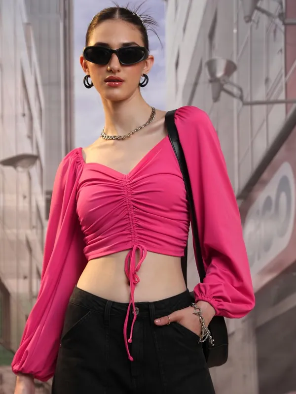 Solid Fitted Top