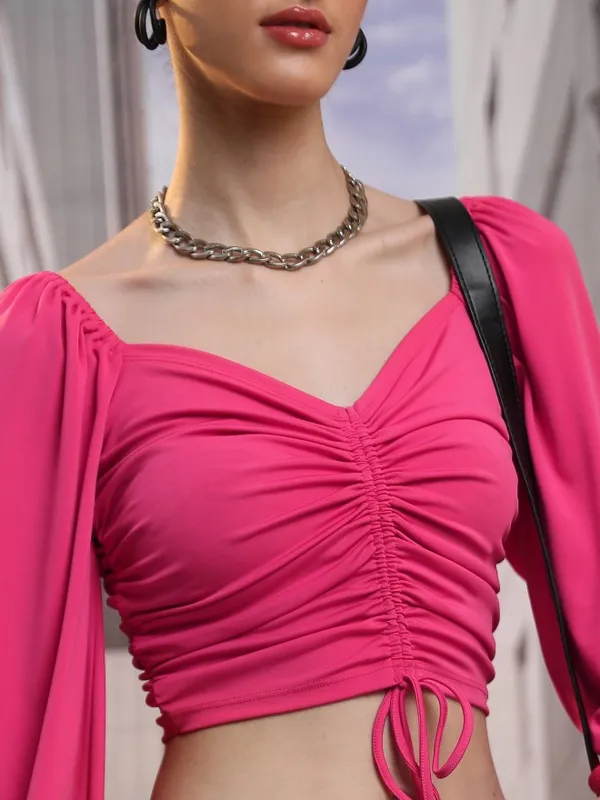 Solid Fitted Top