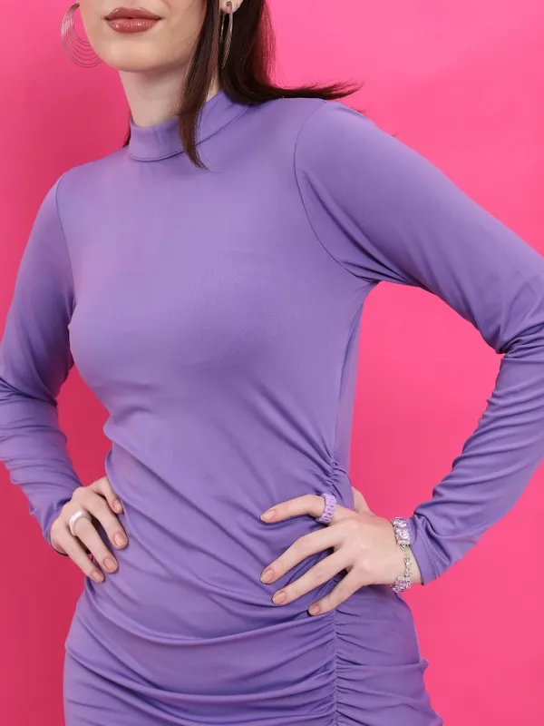 Solid Bodycon Dress