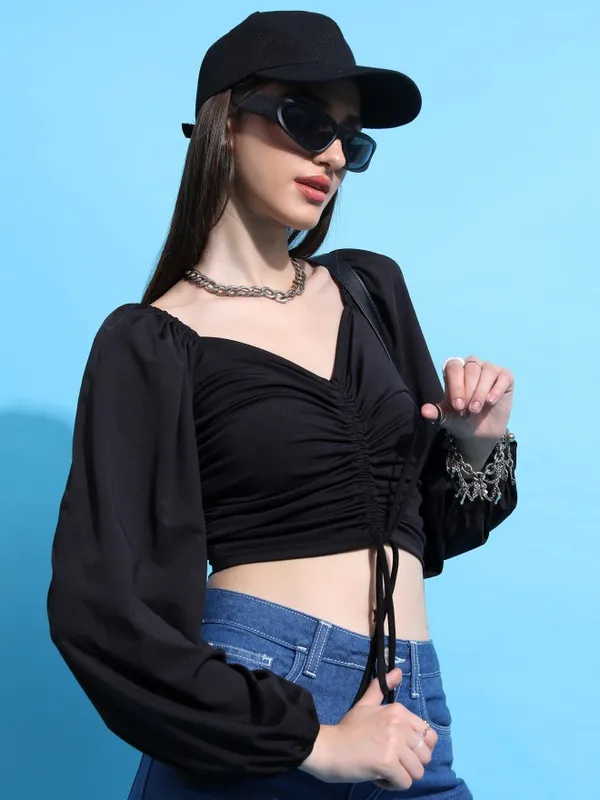 Solid Fitted Top