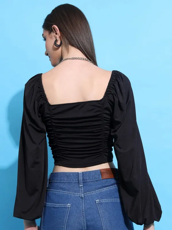 Solid Fitted Top
