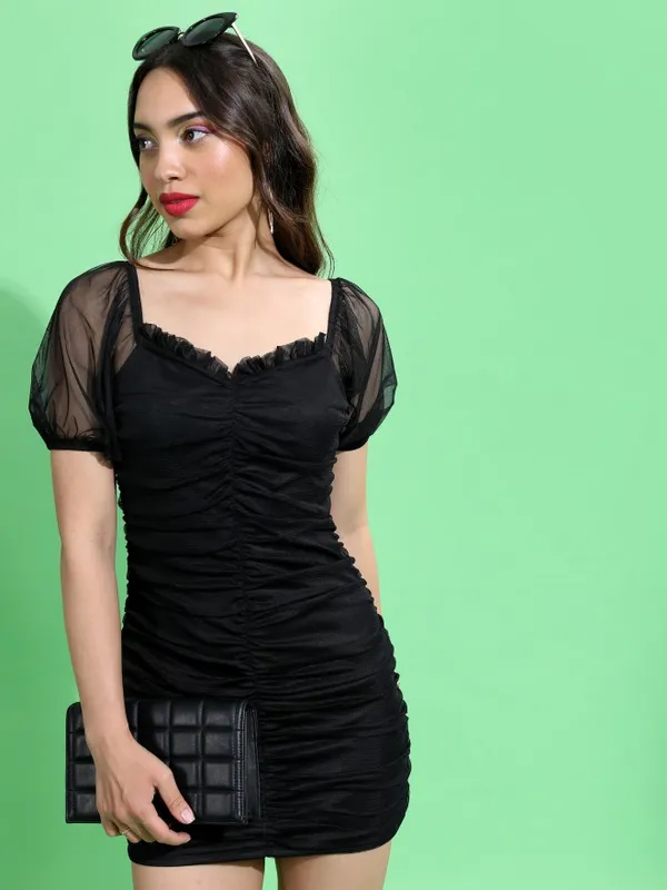 Solid Sheath Dress