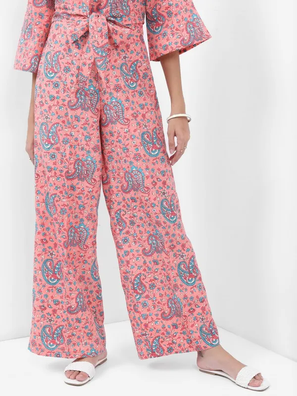 Women Top With Palazzo Clothing Set