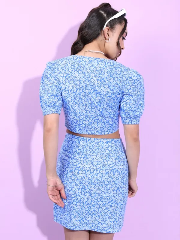 Women Top With Skirt Co-ords