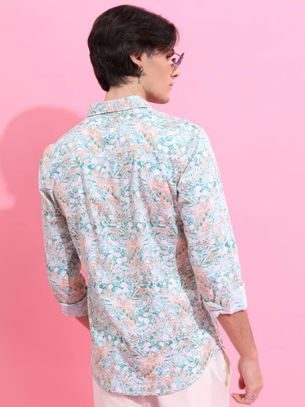 Men Slim Fit Casual Shirt