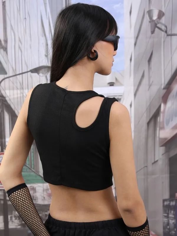Solid Fitted Top