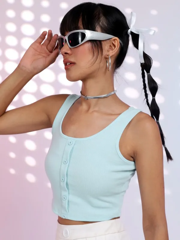 Solid Fitted Top