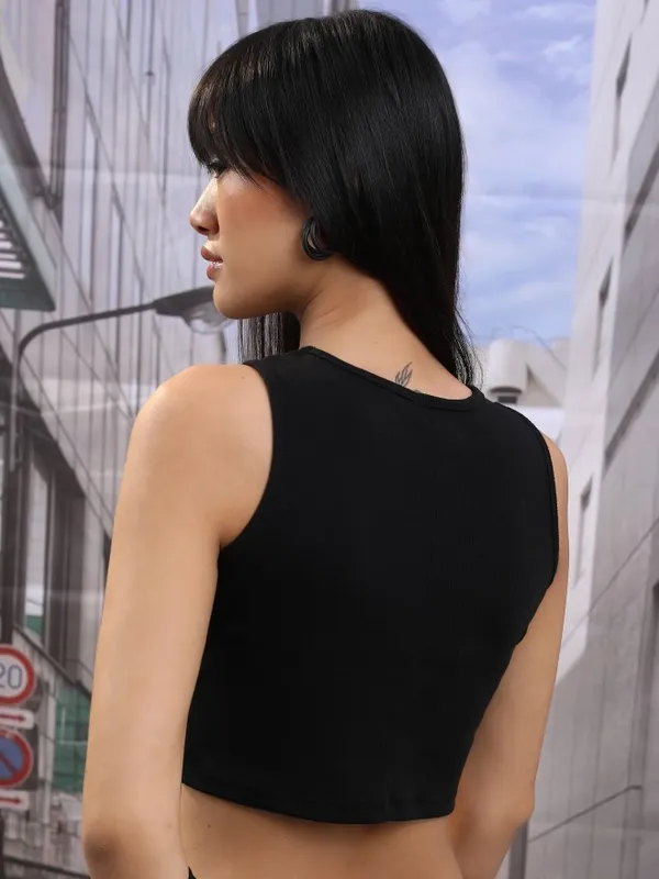 Printed Fitted Top
