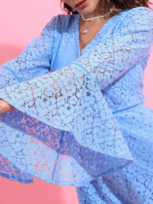 Self Design Regular Fit Jumpsuit