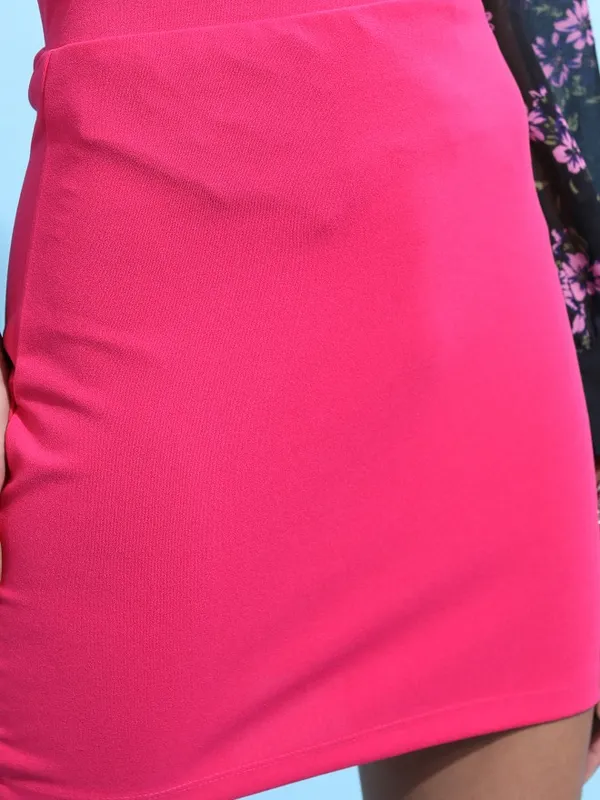 Wrap Mini Skirt