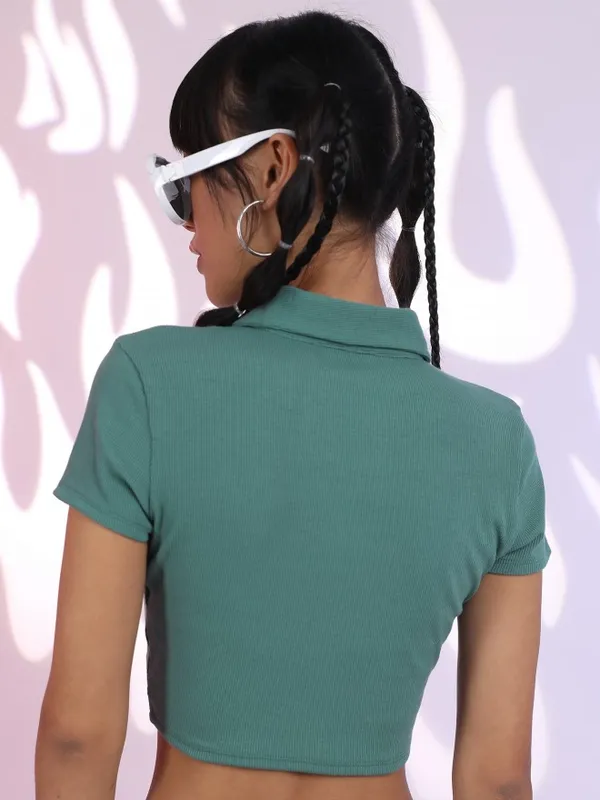 Solid Fitted Top