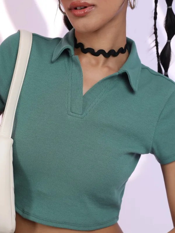 Solid Fitted Top